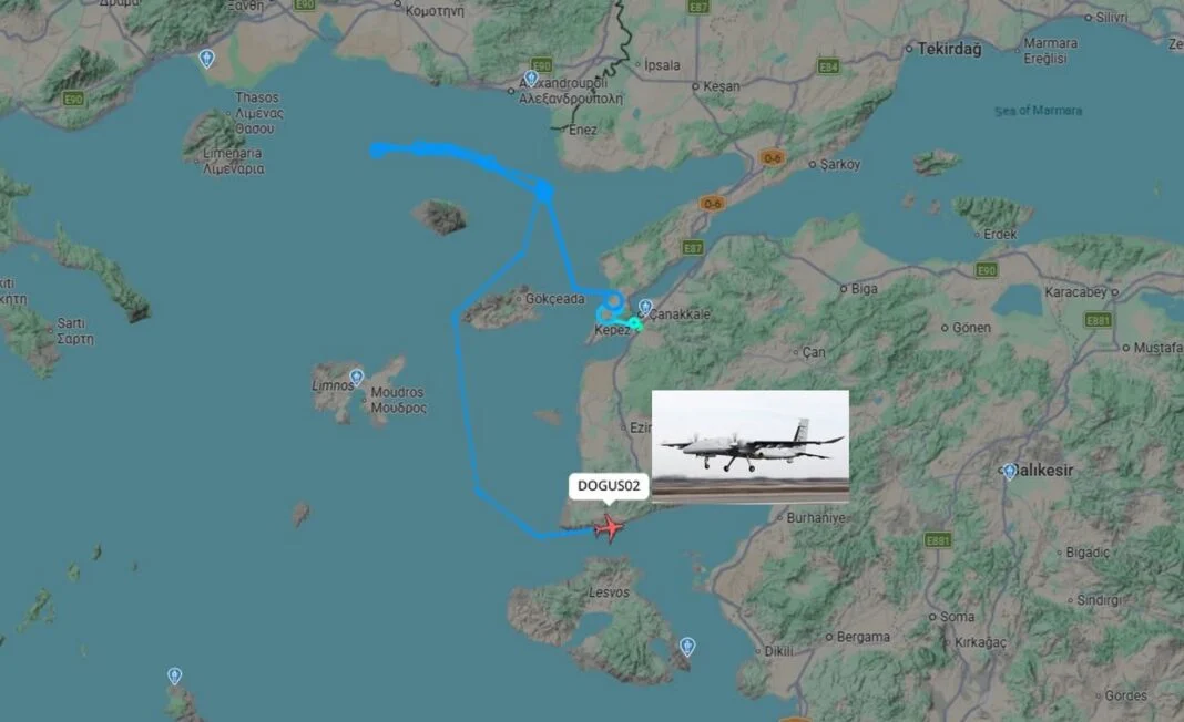 Τουρκικό μη επανδρωμένο στο Θρακικό Πέλαγος αναχαιτίστηκε από ελληνικά μαχητικά